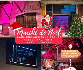 Photo du marché de Noël Marché de noël l'étable de l'art