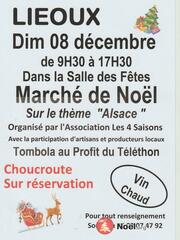 Marché de Noël façon ' Alsace '