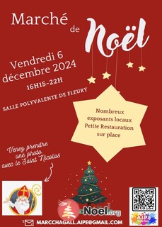 Photo du marché de Noël Marché de Noël de FLEURY (57)