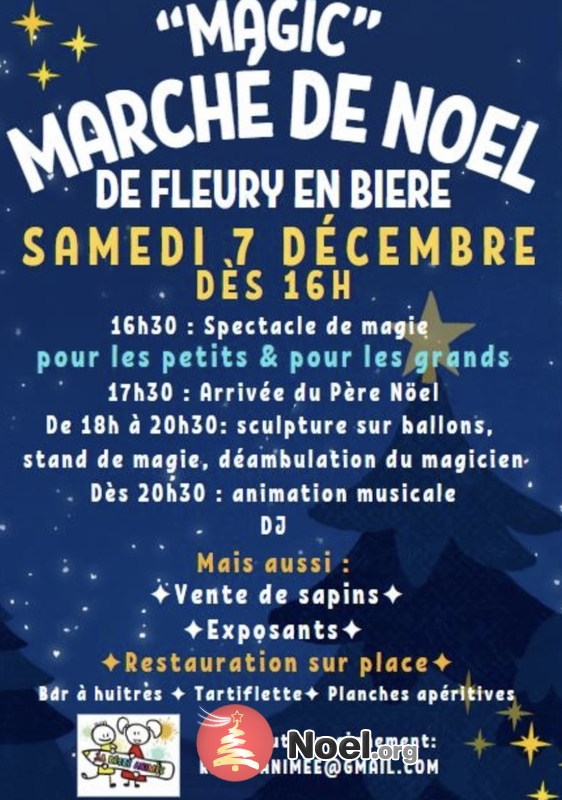 Marche de Noël de Fleury en Bière