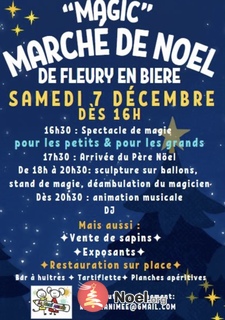 Photo du marché de Noël Marche de Noël de Fleury en Bière