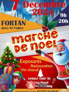 Photo du marché de Noël Marche de NOEL de FORTAN