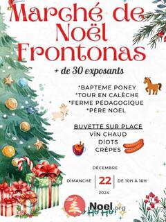 Photo du marché de Noël Marché de Noël de Frontonas