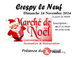 Photo Marché de Noël gastronomique et artisanal à Crespy-le-Neuf