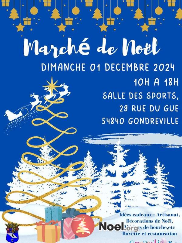 MArché de Noël de Gondreville