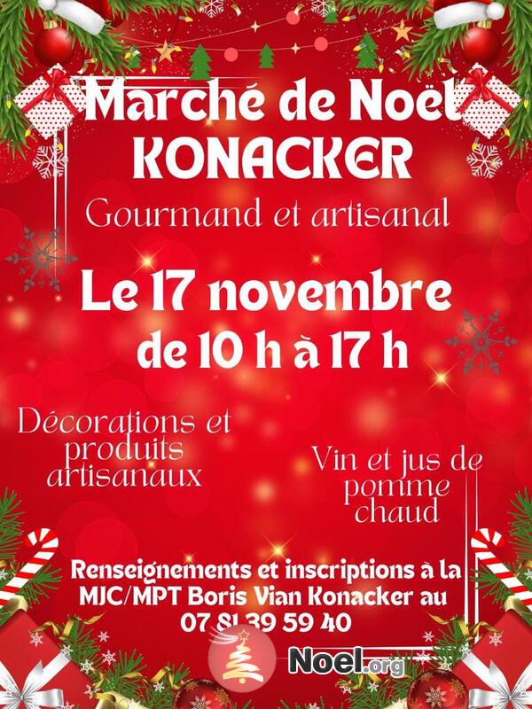 Marché de Noel, gourmand et artisanal