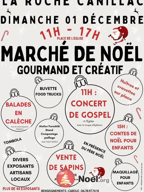 Marche de noel gourmand et creatif