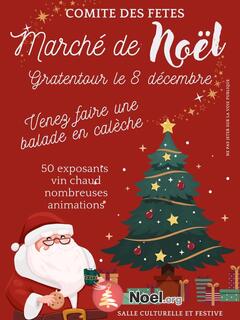 Photo du marché de Noël Marche de noel de gratentour