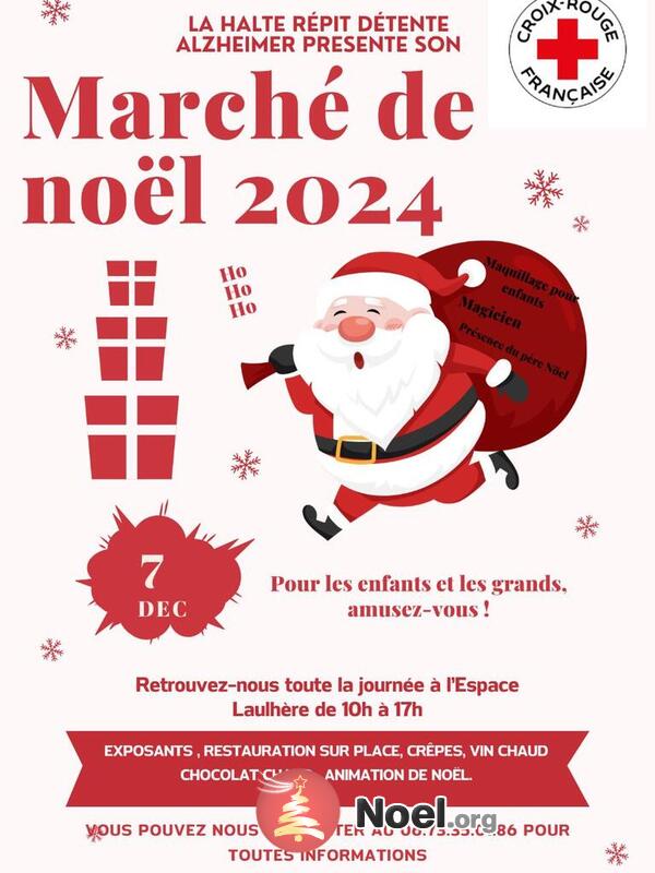 Marché de Noël Halte Répit Détente Alzheimer