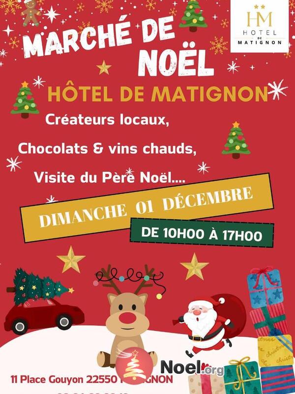 Marché de Noël hôtel de Matignon