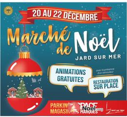 Photo du marché de Noël Marche de noel de jard sur mer (espace des marques)