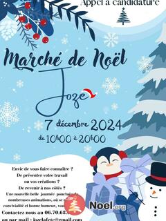 Photo du marché de Noël Marché de Noël de Joze la Fête