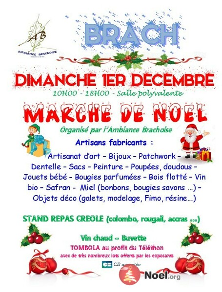 Marche de noel de l'ambiance brachoise