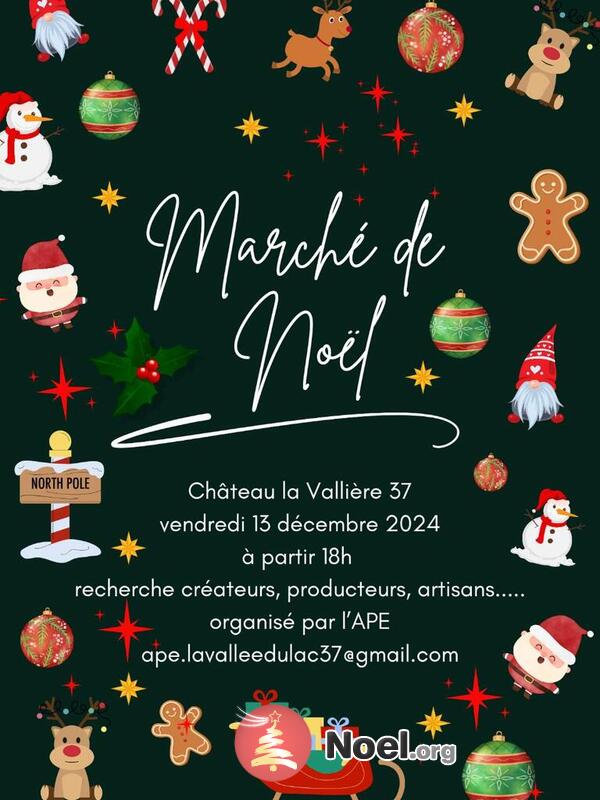 Marché de Noël de L' APE de la vallée du lac