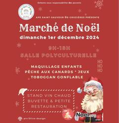 Photo du marché de Noël Marché de Noël de l' APE de Saint-sauveur-de-Cruzières