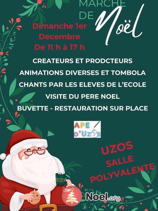 Marché de Noël de l'APE UZOS