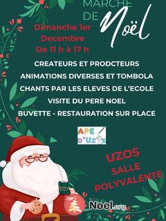 Photo du marché de Noël Marché de Noël de l'APE UZOS