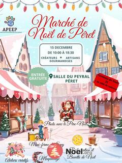 Photo du marché de Noël Marché de Noël de l'Apeep