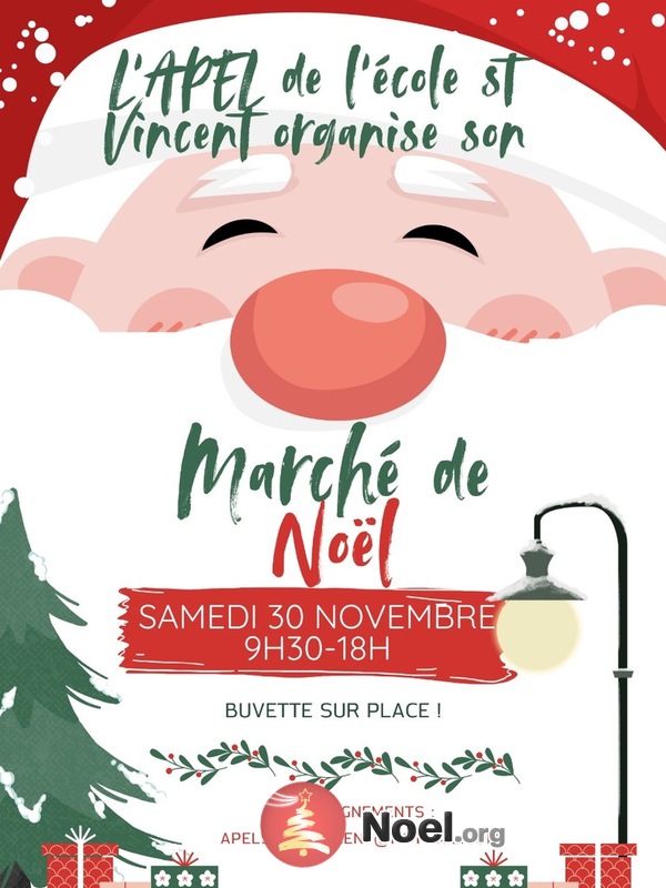 Marché de Noël de l'APEL de l'école St Vincent