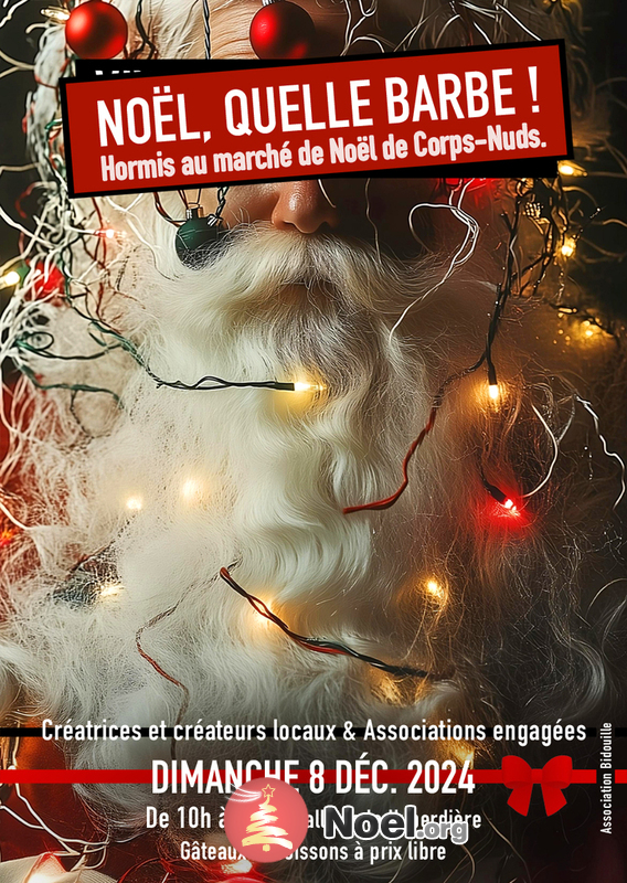 Marché de Noël de l'association BIdouille 21ème édition