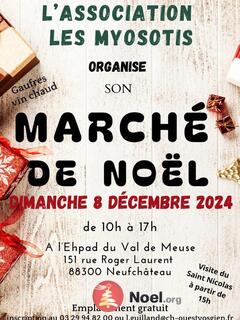 Photo du marché de Noël Marché de Noël de L'association Les Myosotis