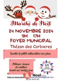 Photo Marché de Noël de l'association des parents d'élèves à Thézan-des-Corbières