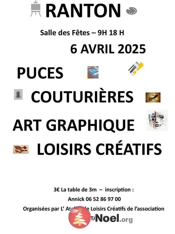 Marché de Noêl de l'Atelier des Loisirs Créatifs de Boutabou