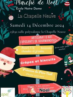 Marché de Noël de l'école Notre Dame de la Chapelle Neuve