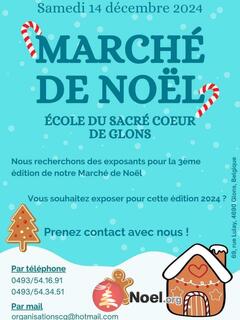 Photo du marché de Noël Marché de Noël de l'école du Sacré Coeur de Glons