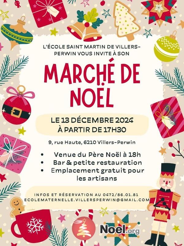 Marché de Noël de l'école St Martin