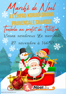 Photo du marché de Noël Marché de Noel à l'Ehpad Korian Drôme provençale de Charols