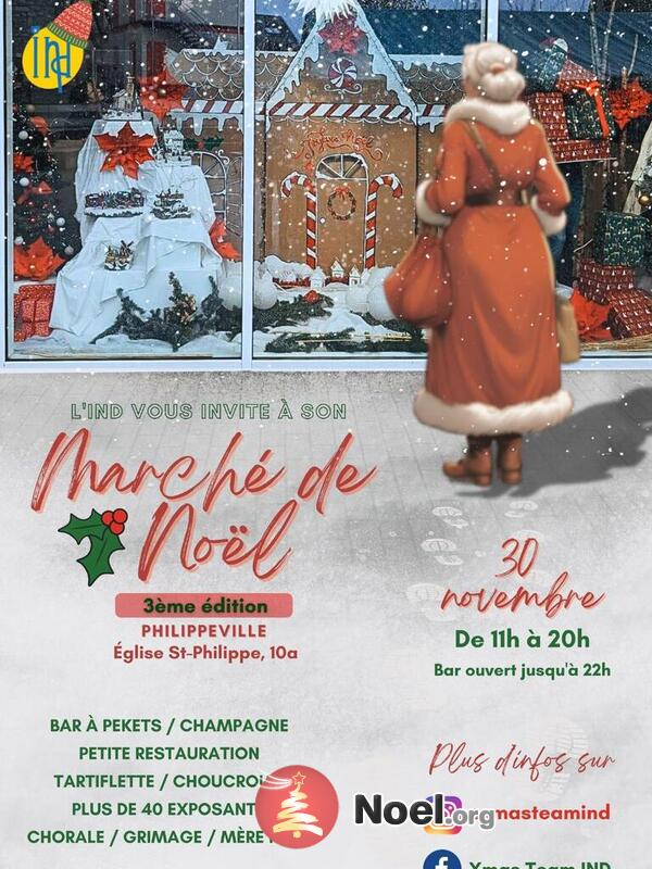 Marché de Noël de l'IND de Philippeville