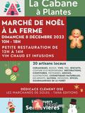 Photo Marché de Noël à La Cabane à Plantes Sennevières (37) à Sennevières