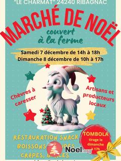 Photo du marché de Noël Marché de Noël à la ferme