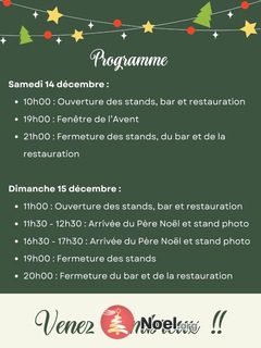 Marché de Noël de la Jeunesse d'Ecublens