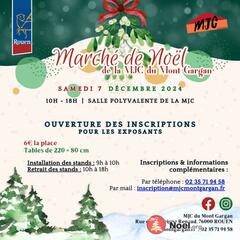 Marché de noël de la mjc du mont gargan