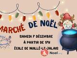 Photo Marché de noël de la NASA, parents d'élèves du SIVOS à Nuillé-le-Jalais