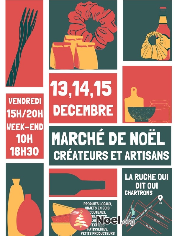 Marché de Noël de la ruche qui dit oui