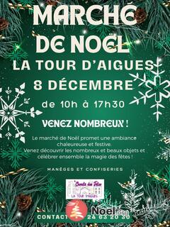 Photo du marché de Noël Marche de noel de la tour d'aigues