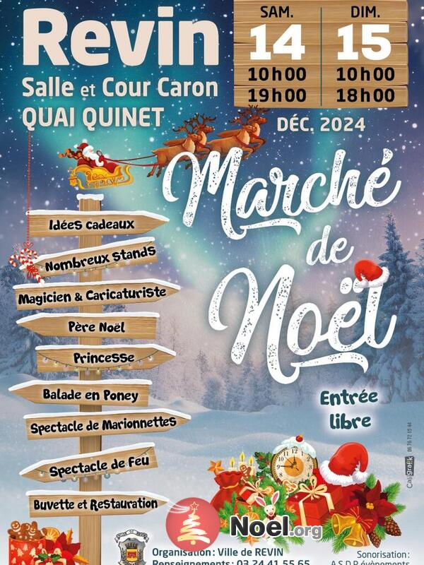 Marché de Noël de la Ville de Revin