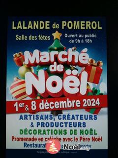 Photo du marché de Noël Marché de Noël à Lalande de pomerol