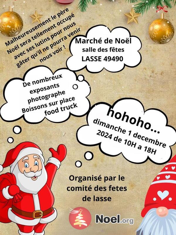 Marché de noel DE LASSE 49490