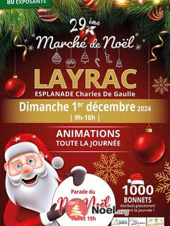 Photo du marché de Noël Marché de Noël de Layrac