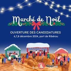 Photo du marché de Noël Marché de Noël sur le port de Ribérou