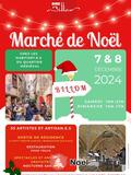 Photo Le marché de noël dans le quartier médiéval à Billom