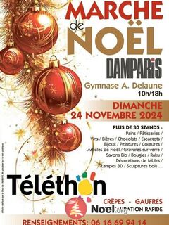 Photo du marché de Noël Marché de Noël pour le Téléthon