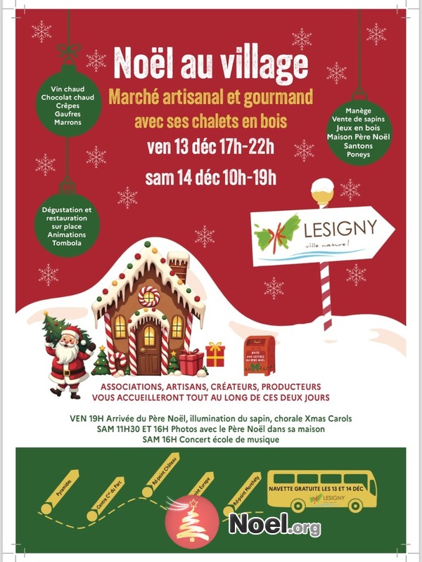 Marché de Noël à Lesigny