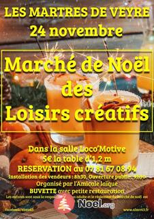 Photo du marché de Noël Marché de Noël des loisirs créatifs