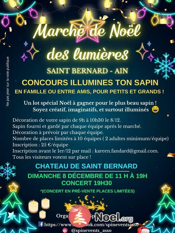 Marche de noel des lumieres