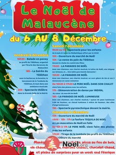 Photo du marché de Noël Marché de noël de Malaucène